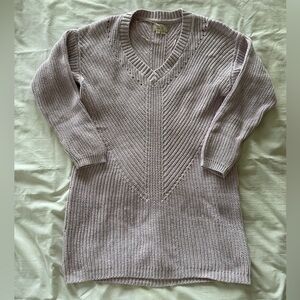Long Pink/Purple Fatface Sweater